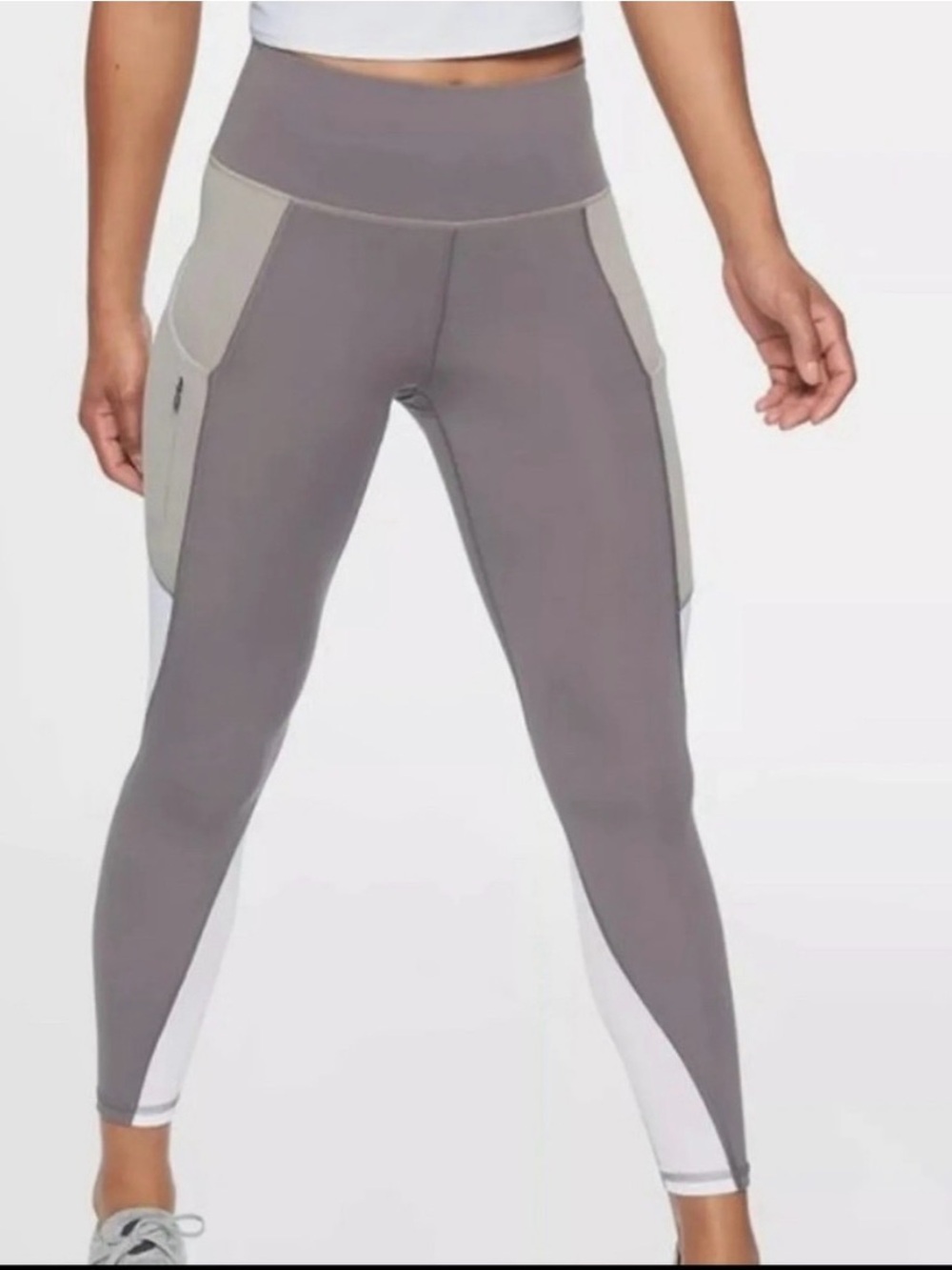 Athleta Colorblock Up For Anything Leggings Size M
